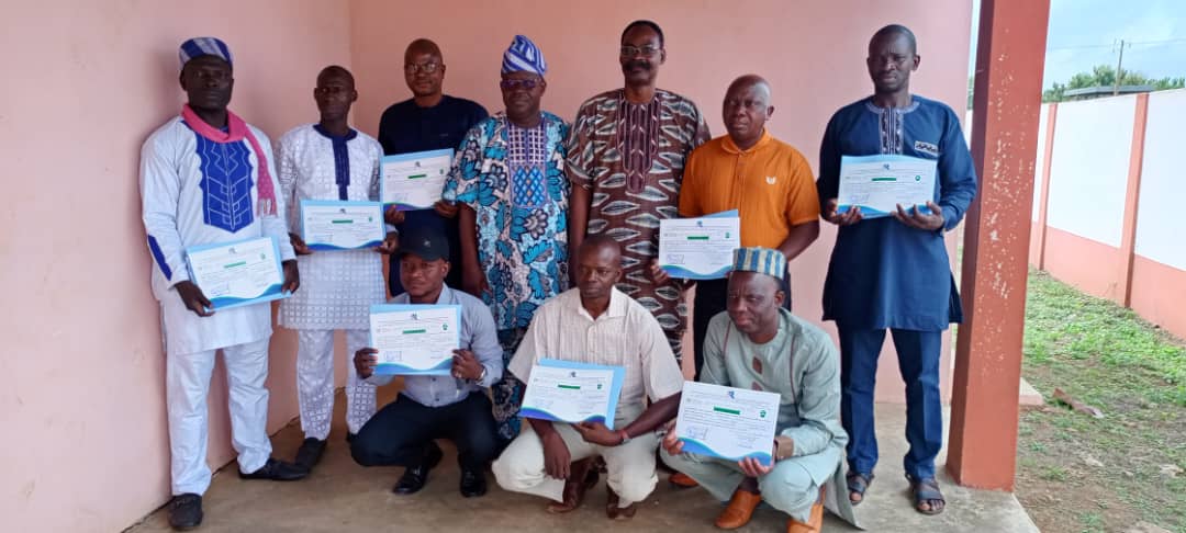 La remise des des attestations à Zogbodomey